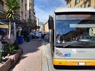 Genoa Bus stop San Gottardo